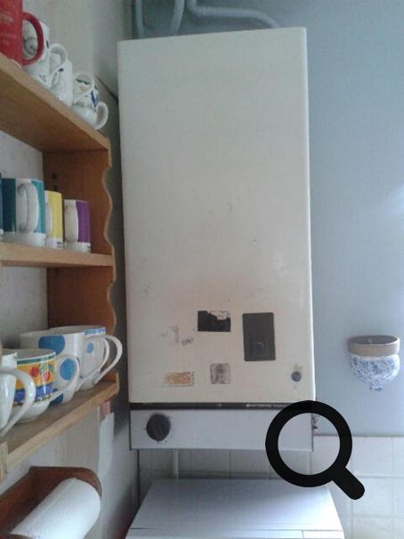 Potterton Netaheat MkIIF, circa 1984.